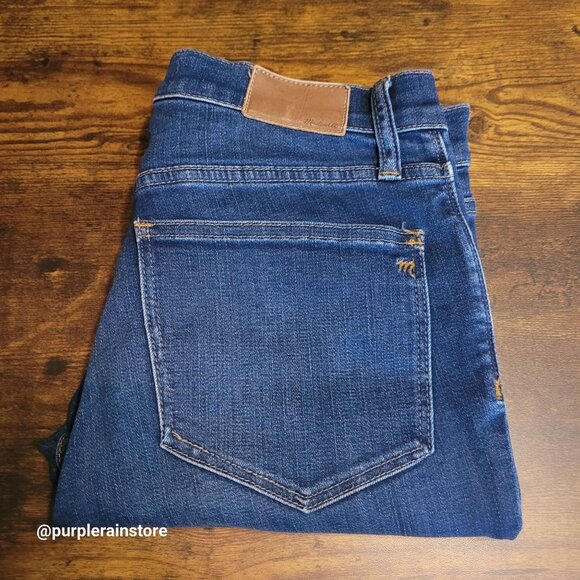 Madewell Jeans Size 28 Roadtripper Skinny Mid Rise Jansen Wash K1877 Stretch - Picture 3 of 13